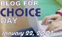 Blog for Choice 2007 